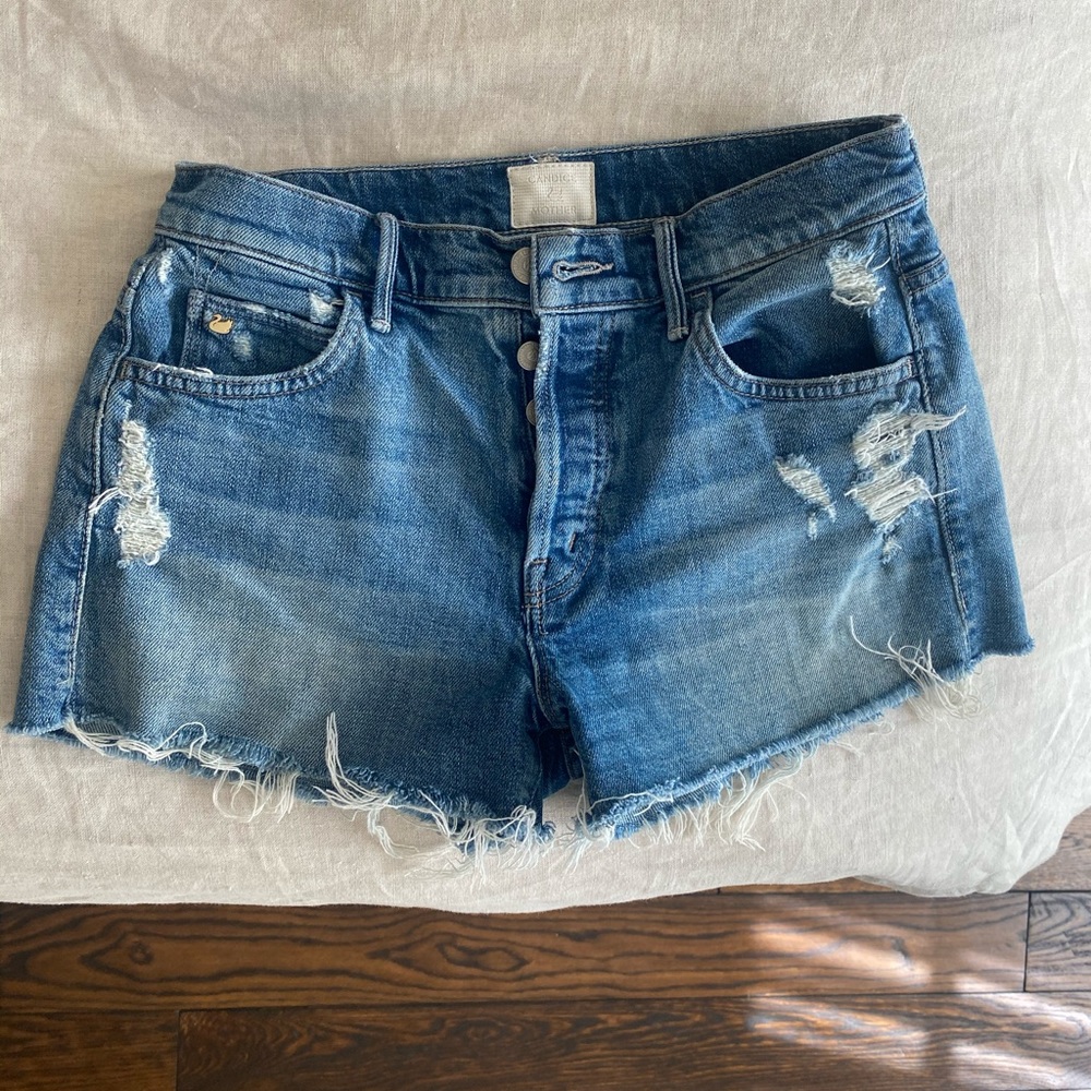 MOTHER denim shorts